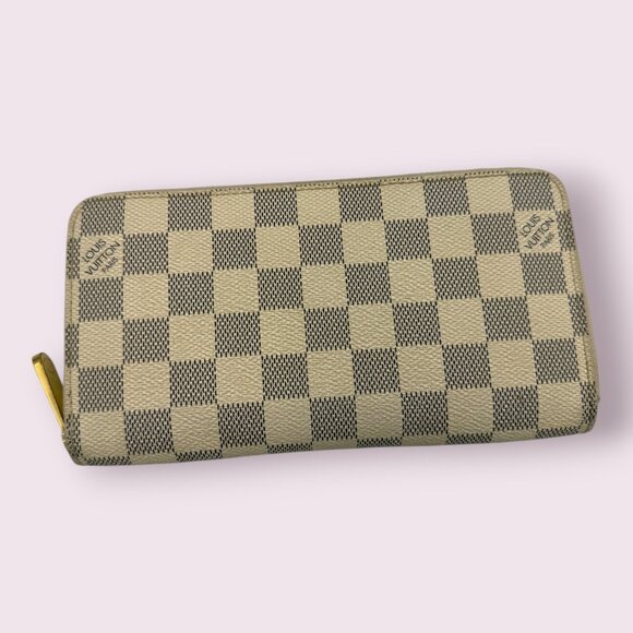 Louis Vuitton Damier Azur Long Zippy Wallet - Picture 1 of 9